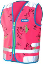 Zdjęcie Wowow Comic Veggie Safety Vest Kids Różowy M 128 134 2021 - Żnin