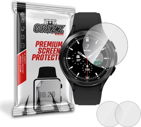 Grizzglass Niepękające szkło hybrydowe do Samsung Galaxy Watch 4 Classic 42 mm