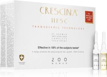 Crescina Transdermic 200 Re-Growth and Anti-Hair Loss pielęgnacja wspierająca porost włosów i zapobiegająca wypadaniu włosów dla kobiet 20x3,5 ml