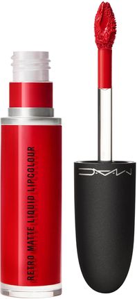 MAC Cosmetics Retro Matte Liquid Lipcolour Retro Matte Liquid Lipcolour matowa szminka odcień Ruby Phew! 5 ml
