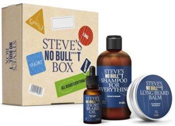 Steve´s All Beard Everything Box Short Beard Oil zestaw upominkowy dla mężczyzn