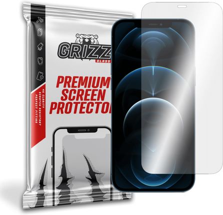 Grizzglass Niepękające szkło hybrydowe do Apple iPhone 12 Pro Max