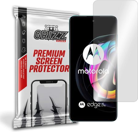 Grizzglass Niepękające szkło hybrydowe do Motorola Edge 20 Lite