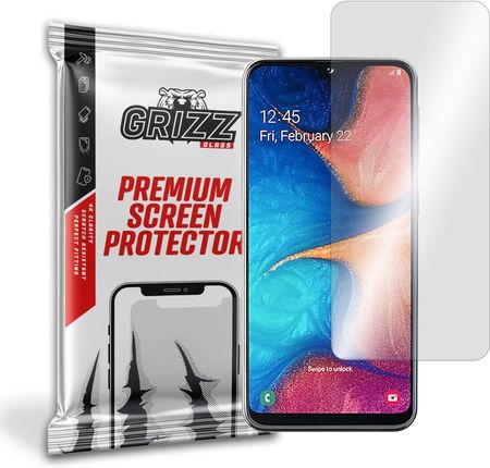 Grizzglass Niepękające szkło hybrydowe do Samsung Galaxy A20e