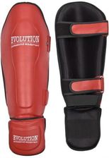 Zdjęcie Evolution Professional Equipment Ochraniacze Piszczeli I Stóp Nagolenniki Red Czerwony - Pacanów