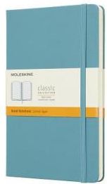 Moleskine Reef Blue Notebook Large Ruled Hard