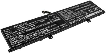 Cameron Sino Lenovo ThinkPad X1 Extreme Gen 3 L19M4P71 5050mAh 77.57Wh Li-Polymer 15.36V (CSLVX132NB)