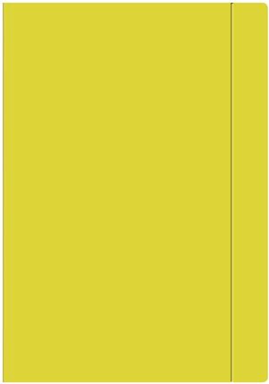 Interdruk Teczka Z Gumką A4+ Żółta 213105