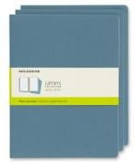 Moleskine Set Of 3 Extra Large Plain Cahier Journals