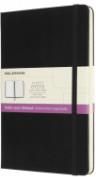 Moleskine Large Double Layout Plain And Ruled Hardcover Notebook