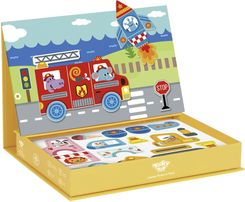 Tooky Toy Układanka Edukacyjna Magnetyczne Pudełko Dla Dzieci 80 El.