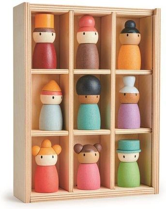 Tender Leaf Toys Drewniane Figurki Do Zabawy Folk Hotel