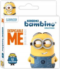 Zdjęcie Bambino Kredki Świecowe 12 Kolorów Minionki - Szamotuły