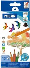 Zdjęcie Milan Kredki Akwarelowe Trójkątne 12 Kolorów - Czerniejewo
