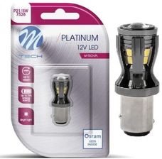 M-Tech Retrofit P21/5W Bay15D Led Smd Diody Osram Canbus 12/24V (373135)