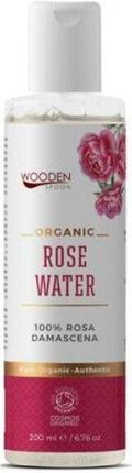 Wooden Spoon Organiczna Woda Różana Z Róży Damasceńskiej 200ml