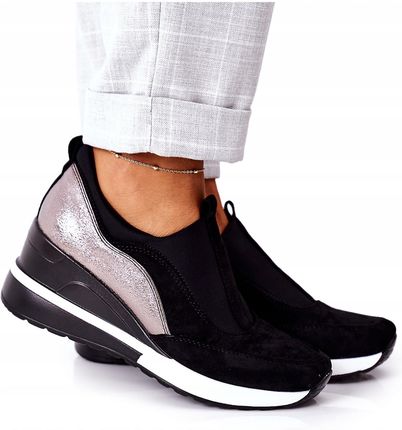 Wsuwane Sneakersy Na Koturnie Vinceza 10593 r.39 - Ceny i
