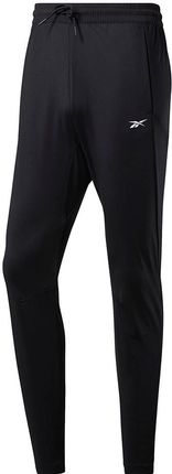 Spodnie męskie Reebok Workout Knit Pant czarne FJ4057
