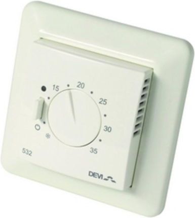 DEVI Termostat elektroniczny z podłogowym czujnikiem temperatury DEVIreg 530 (140F1030)