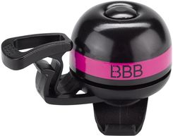 Zdjęcie Bbb Easyfit Deluxe 14 Dzwonek Rowerowy Czarny Różowy 2022 - Mikstat