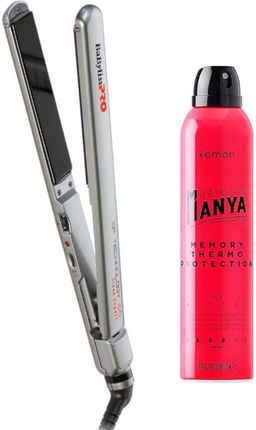 PRO Sleek Expert and Hair Manya Memory Thermo Protection | Zestaw do włosów: prostownica do włosów 24mm + termoochronny spray do włosów 250ml