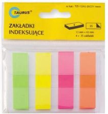 Zdjęcie Taurus Trade Zakładki Indeksujące 12mmx43mm Eko Neon - Chrzanów