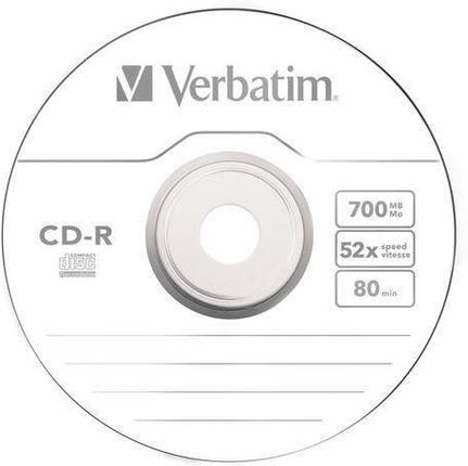 Verbatim Płyta Cd-R 700Mb Koperta