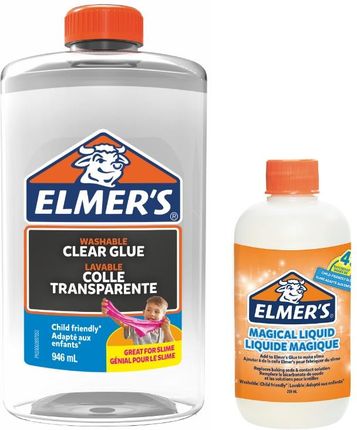 Elmer'S Elmers Clear Duży Klej Aktywator Zestaw Do Slime