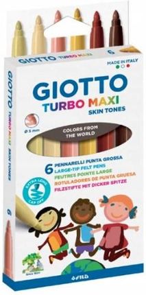 Giotto Pisaki Turbo Maxi Skin Tones 6 Kolorów