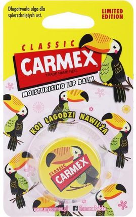 Carmex Nawilżający Balsam Do Ust W Słoiczku Classic Lip Balm Medicated Limited Edition 7.5 g