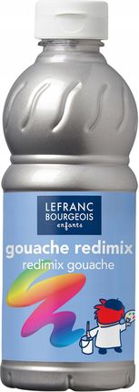 Lefranc & Bourgeois Farba Plakatowa Tempera 500Ml Silver L&B