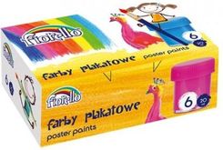 Zdjęcie Fiorello Farby plakatowe 6 kolorów - Dzierżoniów