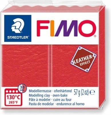Staedtler Modelina Fimo Leather Effect 57G Arbuzowa 249