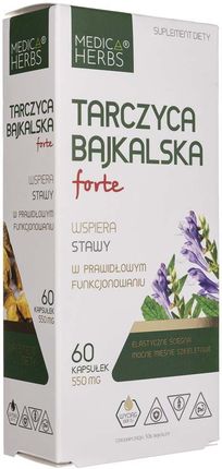 Medica Herbs Tarczyca Bajkalska Forte 550Mg 60 Kaps