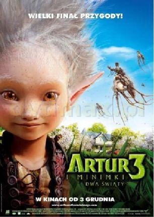 Artur I Minimki 3. Dwa Światy (Arthur et la guerre des deux mondes) (Blu-ray)