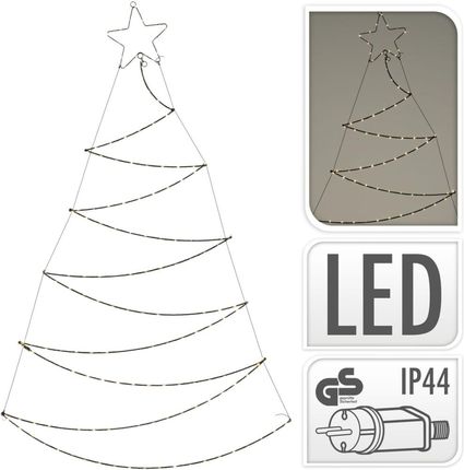 Ambiance Drzewko świąteczne ze 150 lampkami LED, 150 cm
