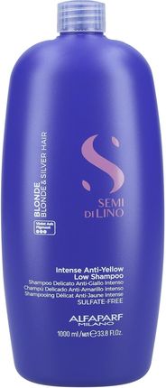 Alfaparf Semi Di Lino Intense Anti Yellow Blonde Szampon 1000 ml