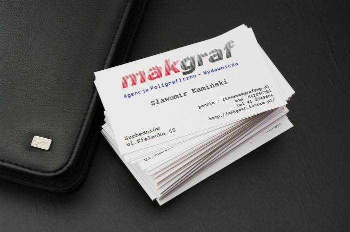 Wizytówki Matowe Druk Cyfrowy 270 Gsm 2500 Szt Ceny I Opinie