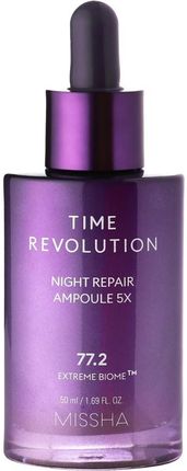 Missha Time Revolution Night Repair Ampoule 5x Ujędrniające Serum Piątejgeneracji 50 ml