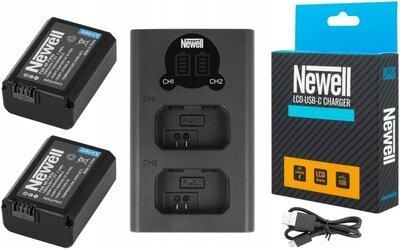Newell Ładowarka Lcd + 2X Bateria Np-Fw50 Do Sony
