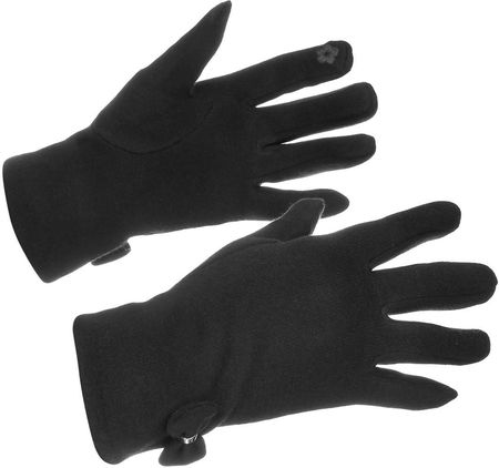 Rękawiczki damskie czarne dotyk polarek BELTIMORE K30