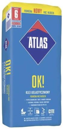 Atlas Ok! Klej Uelastyczniony 25kg