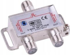 Zdjęcie Cabletech Rozdzielacz Splitter 2-Way 5-2450Mhz - Wleń