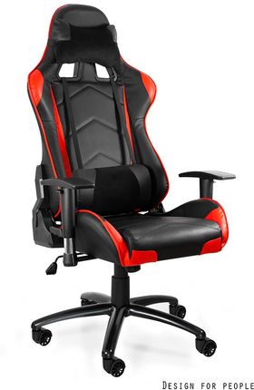 Unique Fotel Gamingowy Dynamiq V5 Czerwono-Czarny