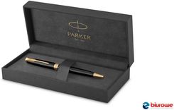 Zdjęcie Parker Długopis Sonnet Black Lacquer Gt 1931497 Giftbox - Frampol