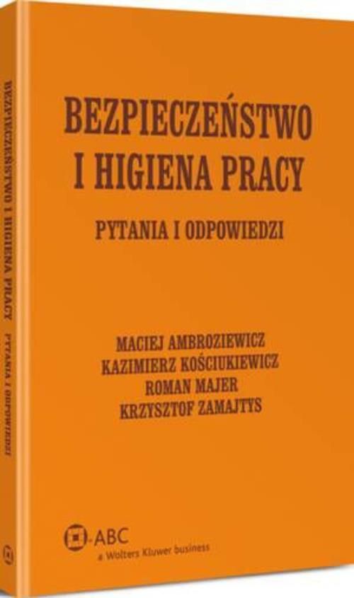 Bezpieczeństwo i higiena pracy. Pytania i odpowiedzi (PDF) - Ceny i
