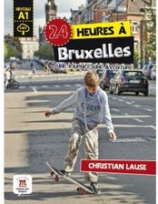 24 heures a Bruxelles książka + audio online A1