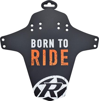 Reverse Born To Ride Błotnik Czarny Pomarańczowy 2022