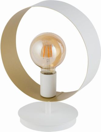 Sigma lampka biurkowa Happy E27 biało/złota (50282)