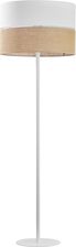 Zdjęcie TK Lighting lampa podłogowa Linobianco E27 biało/naturalna (5241) - Łódź